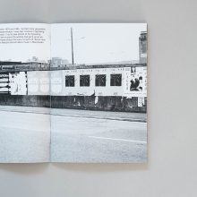 MATTHEW RICH Fly-posting, Manchester 1980s