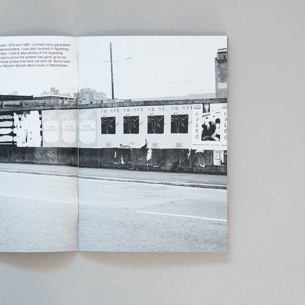 MATTHEW RICH Fly-posting, Manchester 1980s