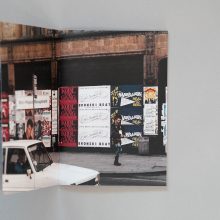 MATTHEW RICH Fly-posting, Manchester 1980s