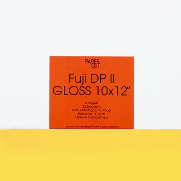 PaperCut Fuji DPII Gloss 10x12 Colour Darkroom Paper PaperCut Fuji DPII Paper Gloss 10x12 50 Sheets