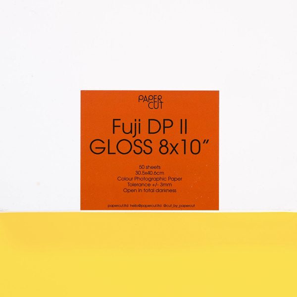 PaperCut Fuji DPII Paper Glossy 8x10 50 Sheets