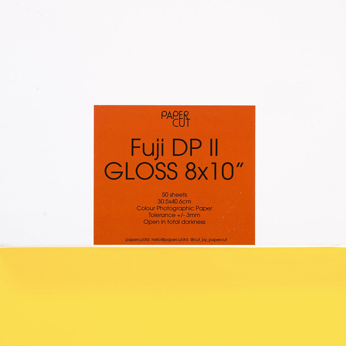 PaperCut Fuji DPII Gloss 8x10 Colour Darkroom Paper PaperCut Fuji DPII Paper Glossy 8x10 50 Sheets