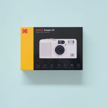 Kodak Snapic A1 35mm Film Camera White Box Kodak Snapic A1 35mm Film Camera Ivory White Box