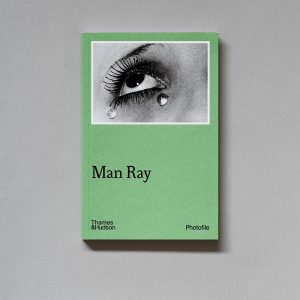 MAN RAY Photofile green on a grey backgrounds