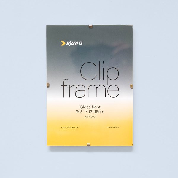 Kenro Clip Frame 7x5 Inches Kenro Clip Frame 5x7 Inch