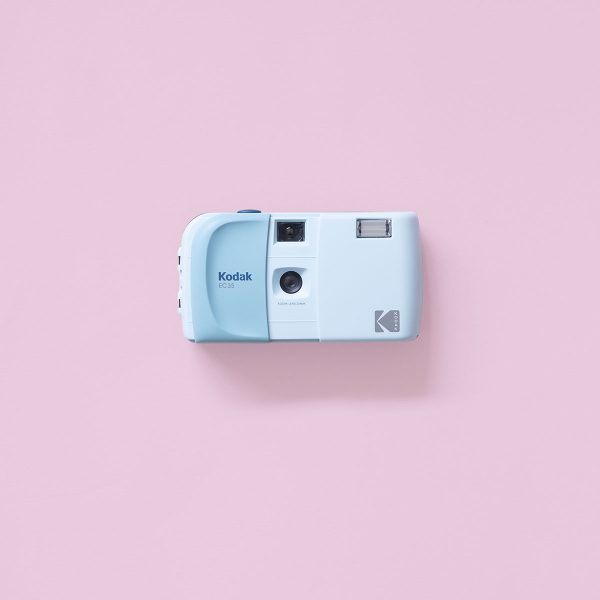 Kodak EC35 35mm Film Camera Blue 2 Kodak EC35 35mm Film Camera Blue