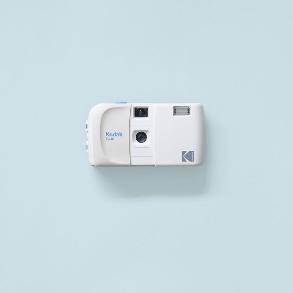 Kodak EC35 35mm Film Camera Vanilla White 2 Kodak EC35 35mm Film Camera Vanilla White
