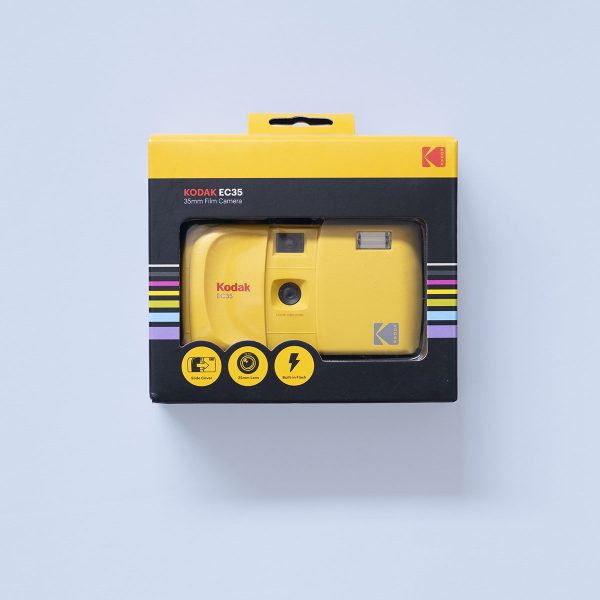 Kodak EC35 35mm Film Camera Yellow 1 Kodak EC35 35mm Film Camera Yellow