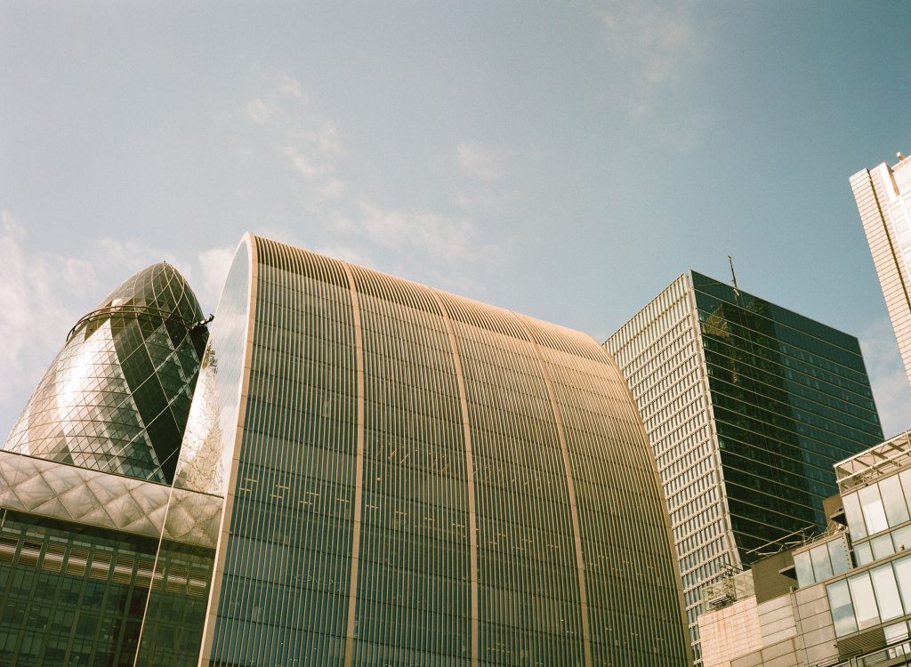 The City of London taken on Lucky film
