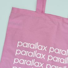 Parallax 10 Tote Bag Pink