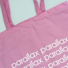 Parallax 10 Tote Bag Pink