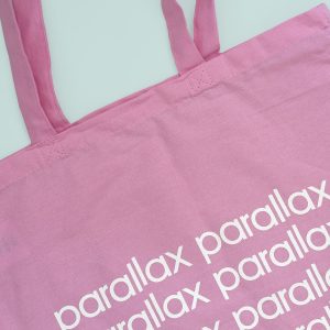 Parallax 10 Tote Bag Pink