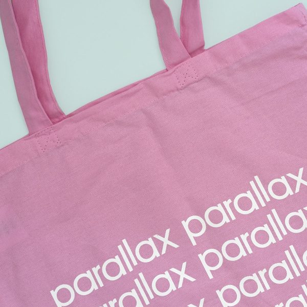 Parallax 10 Tote Bag Pink