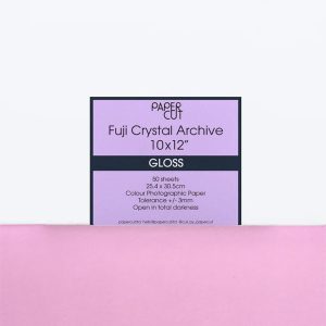 PaperCut Fuji Crystal Archive Paper Glossy 10x12 50 Sheets