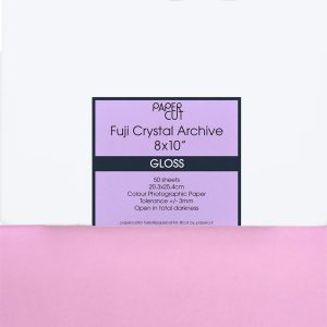 PaperCut Fuji Crystal Archive Paper Glossy 8x10 50 Sheets