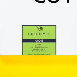 PaperCut Fuji DPII Paper Glossy 8x10 50 Sheets