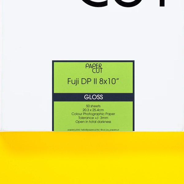 PaperCut Fuji DPII Gloss 8x10 50 Sheet Colour Darkroom Paper PaperCut Fuji DPII Paper Glossy 8x10 50 Sheets