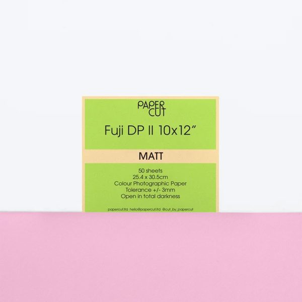 PaperCut Fuji DPII Matt 10x12 50 Sheets Colour Darkroom Paper PaperCut Fuji DPII Paper Matt 10x12 50 Sheets