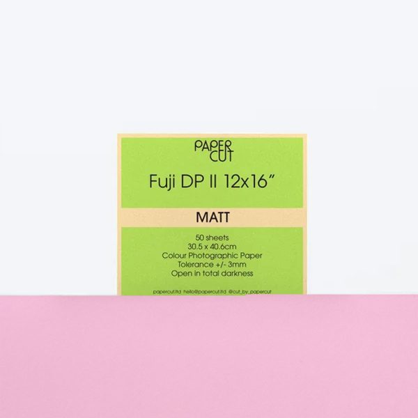 PaperCut Fuji DPII Matt 12x16 50 Sheets Colour Darkroom Paper PaperCut Fuji DPII Paper Matt 12x16 50 Sheets