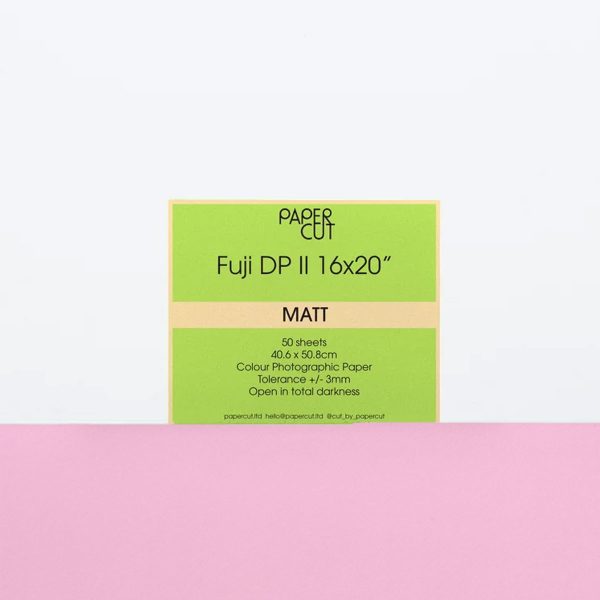 PaperCut Fuji DPII Matt 16x20 50 Sheets Colour Darkroom Paper PaperCut Fuji DPII Paper Matt 16x20 50 Sheets