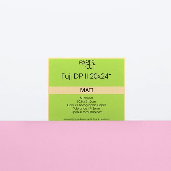 PaperCut Fuji DPII Matt 20x24 50 Sheets Colour Darkroom Paper PaperCut Fuji DPII Paper Matt 20x24 50 Sheets